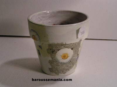 Mini pot de fleur marguerite pot0701